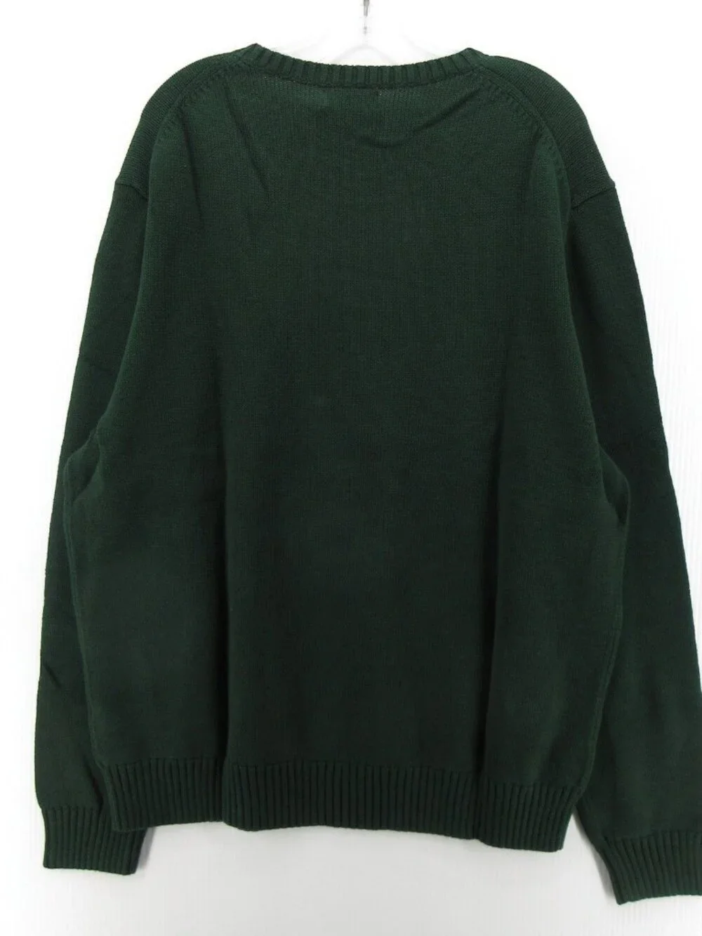 Polo Ralph Lauren Sweater XXL Pullover Ribbed Chunky Red Pony Classic